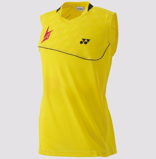 Lin Dan Ltd Edition - Yonex Sleeveless Game Shirt 10000LDEX, Yellow
