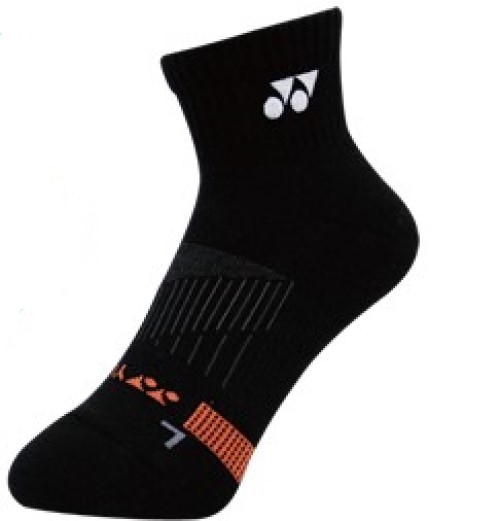 2 Pairs High Qualiity Yonex Socks 24500TR-007, 22-25cm, Black, Made in Taiwan