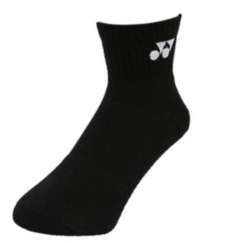 2 Pairs High Qualiity Yonex Socks 14628TR-007, 25-28cm, Black, Made in Taiwan