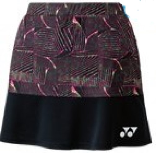 Yonex High Quality Ladies Skirts 26042-007 w/Shorts, Very Cool Dry & Odor Free
