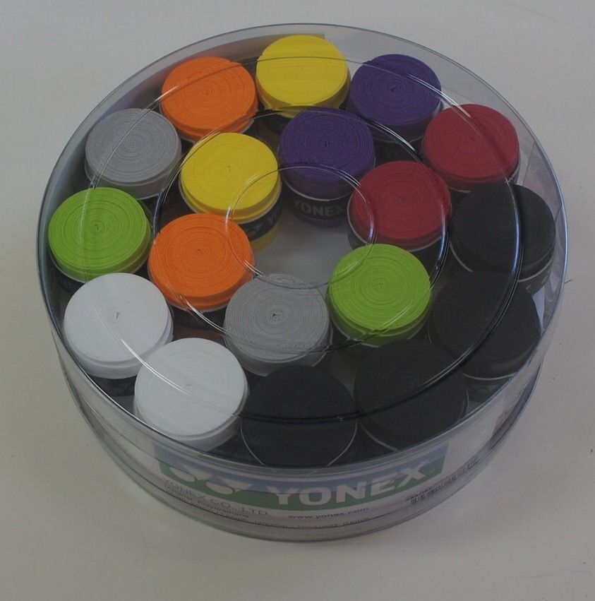 Yonex AC102EX-36 Super Grap Grips, Assorted Colours