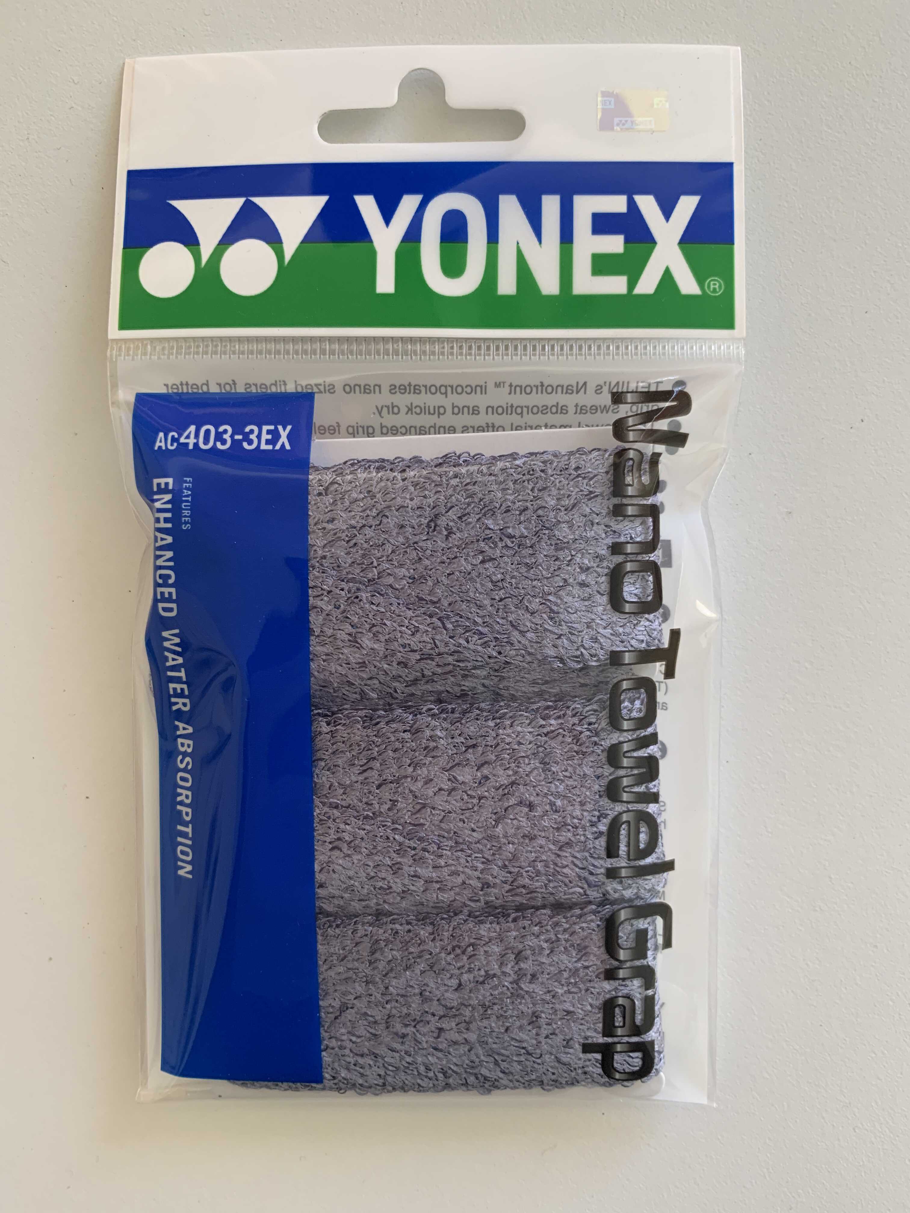 Yonex Nano Towel Grap AC403-3EX - 3 grips inside - Made in Japan