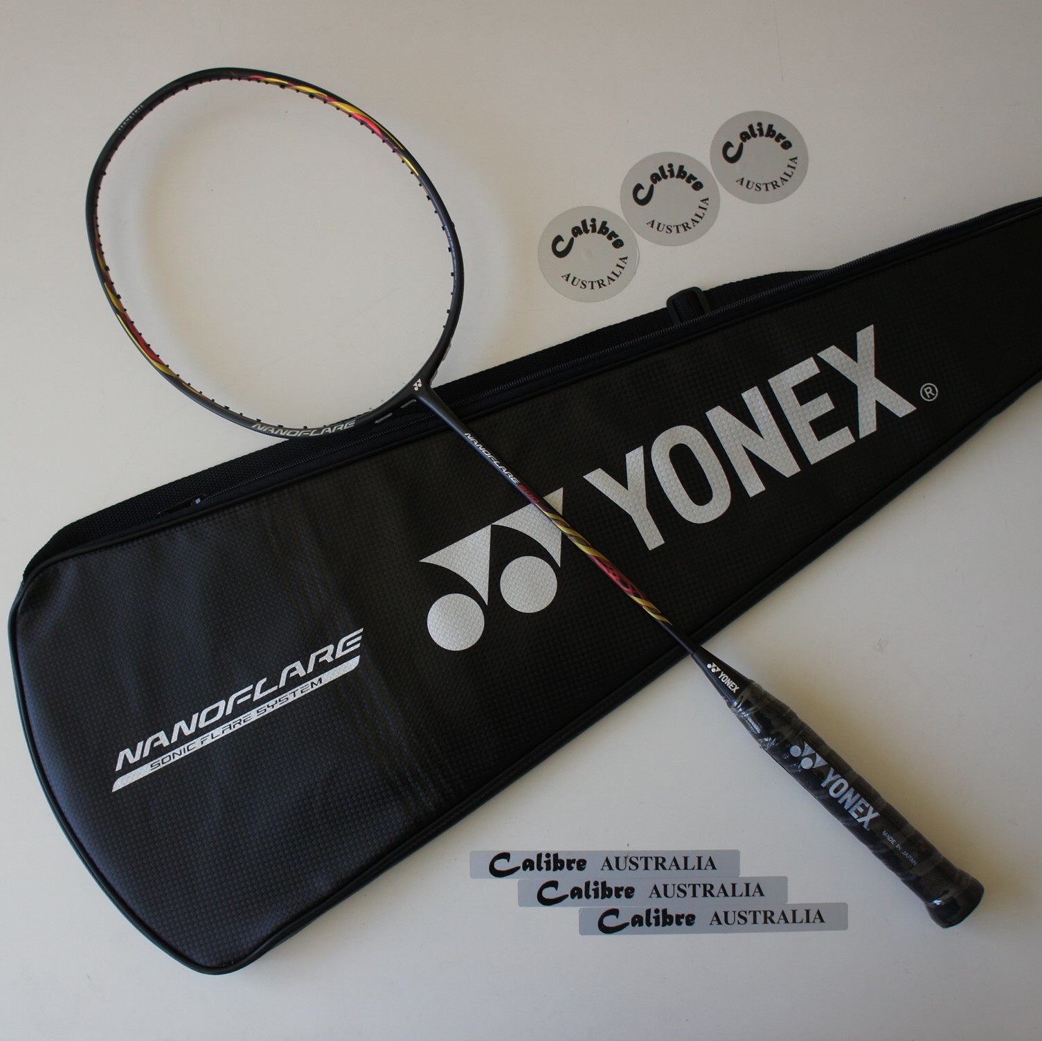 Yonex Nanoflare 800 Badminton Racquet 3U G5 Unstrung In Mat Black 