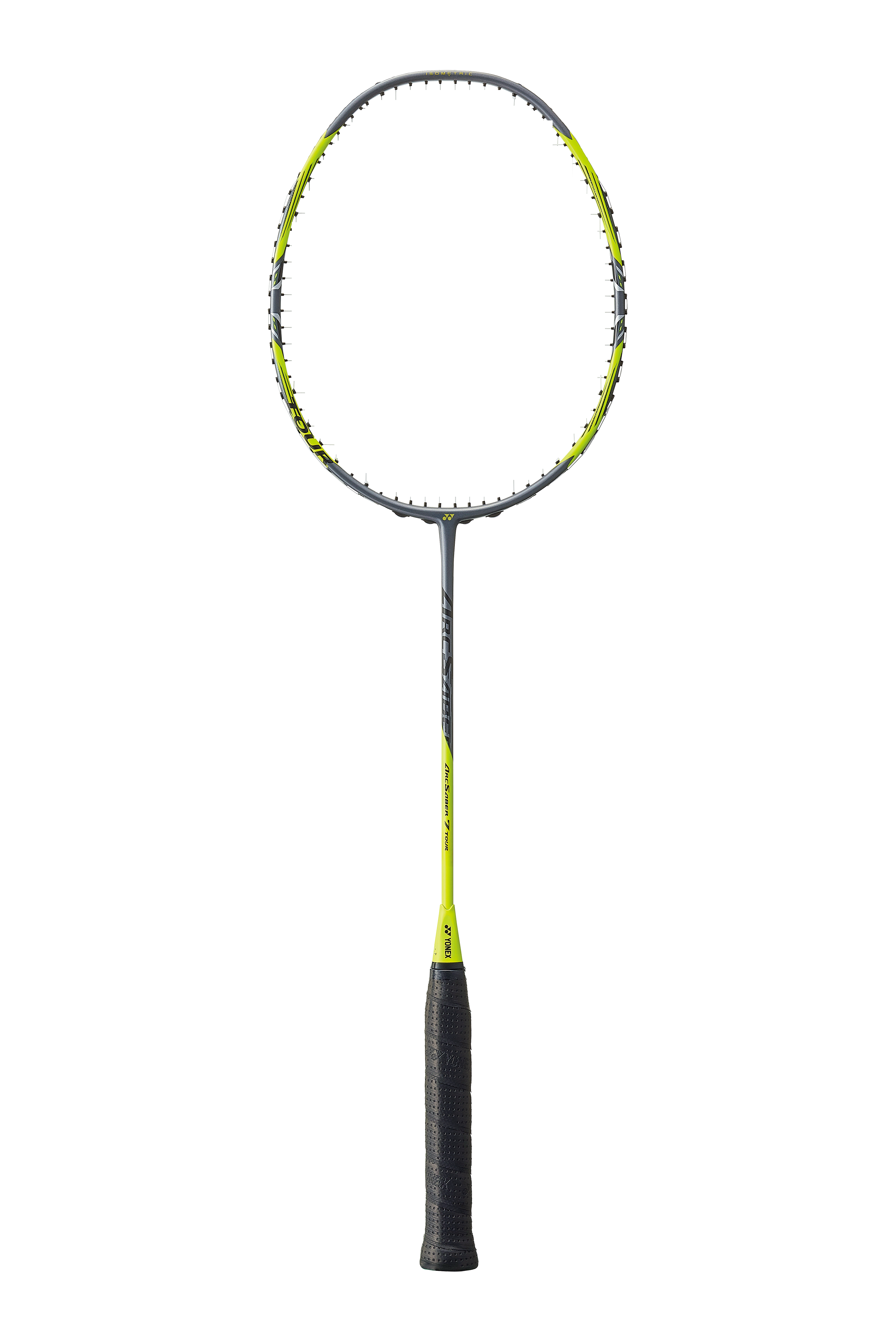 YONEX Arcsaber 7 Tour Badminton Racquet (Gray/Yellow) - ARC7-T - UNSTRUNG - Made in Taiwan
