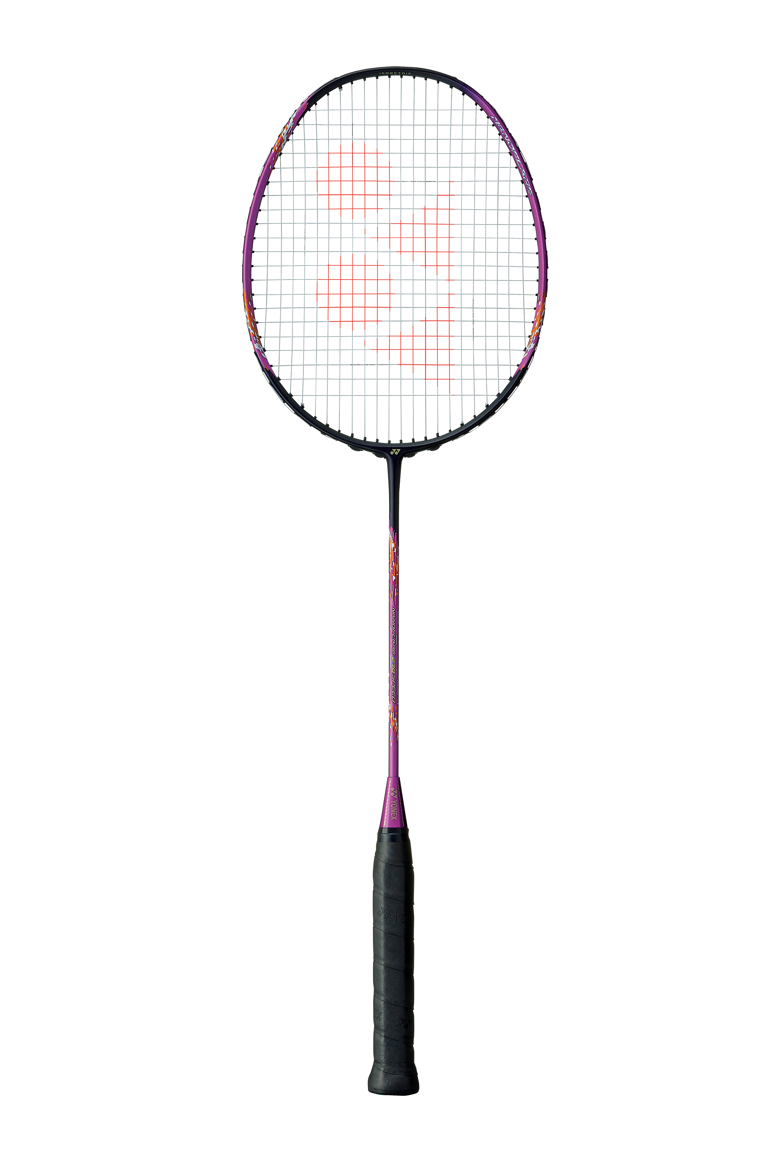 YONEX Badminton Racquet - NANOFLARE 270 SPEED - Purple Color - 5U5 - Pre-strung