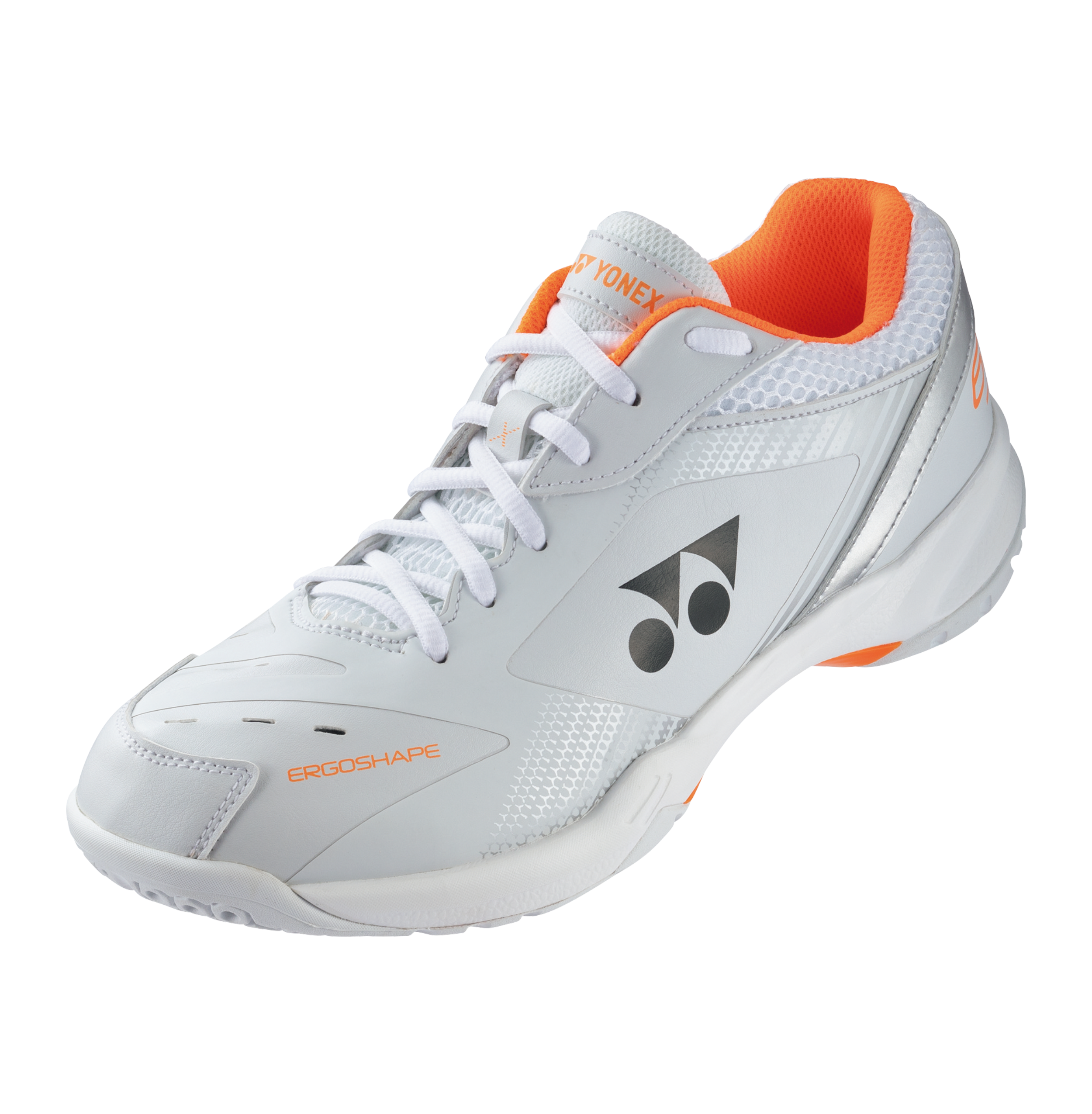 Yonex Power Cushion Badminton Squash Indoor Shoes SHB65X3 Unisex - White/Orange