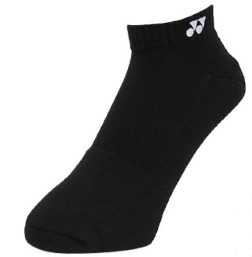 2 Pairs High Qualiity Yonex Socks 24528TR-007, 23-25cm, Black, Made in Taiwan